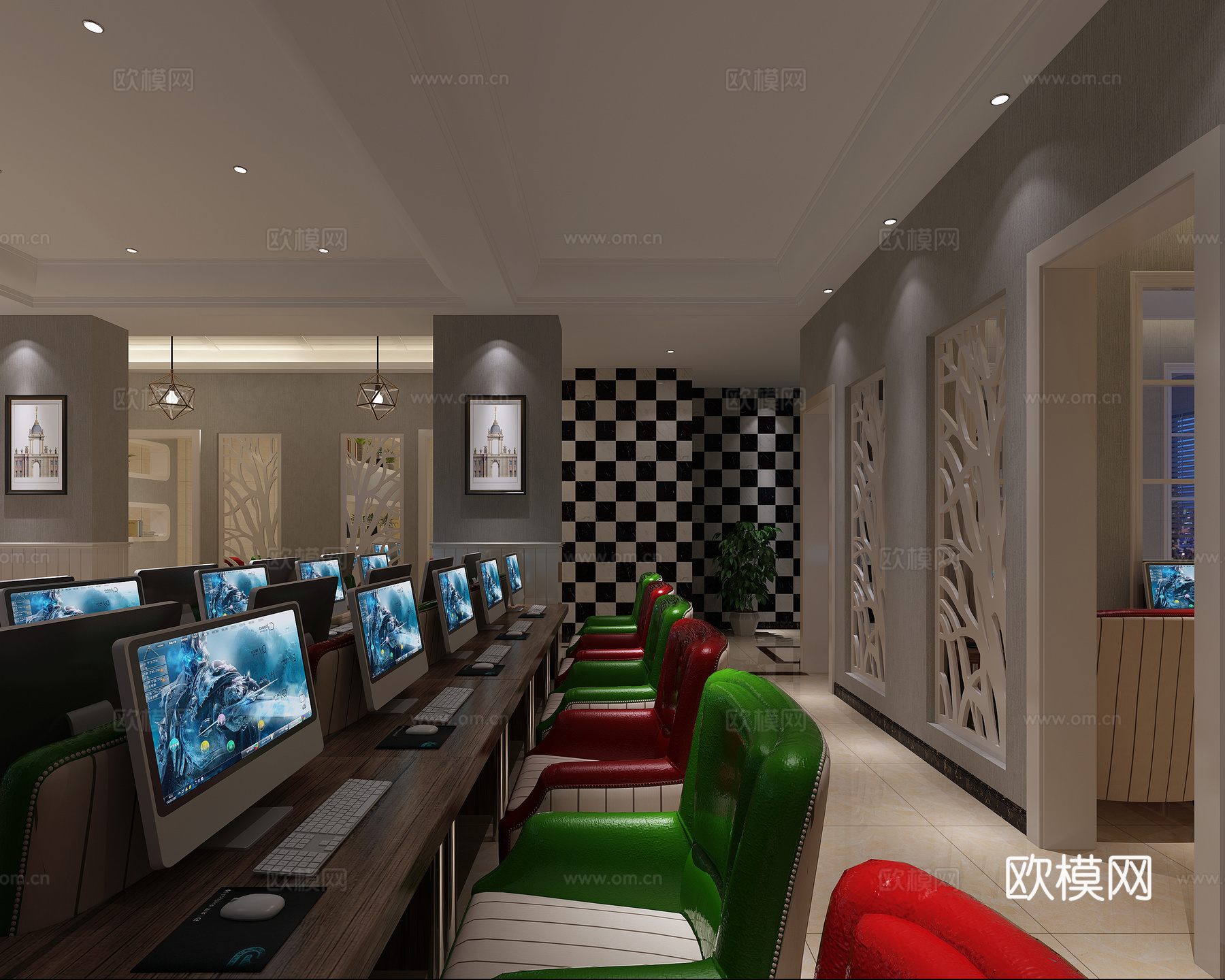 1983网咖改造3d模型