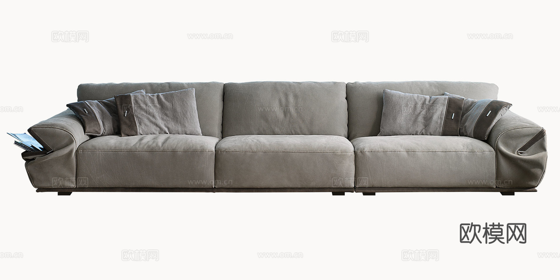 GAMMA 三人沙发3d模型下载（渲染图2）