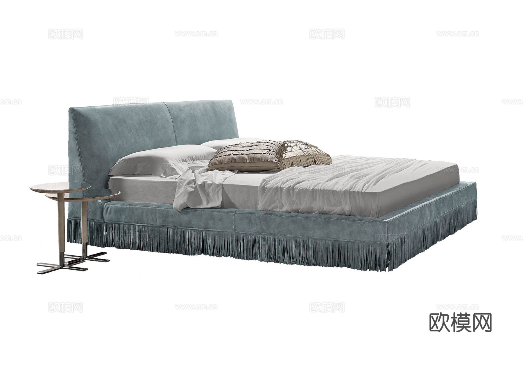 GAMMA 双人床3d模型下载（渲染图1）