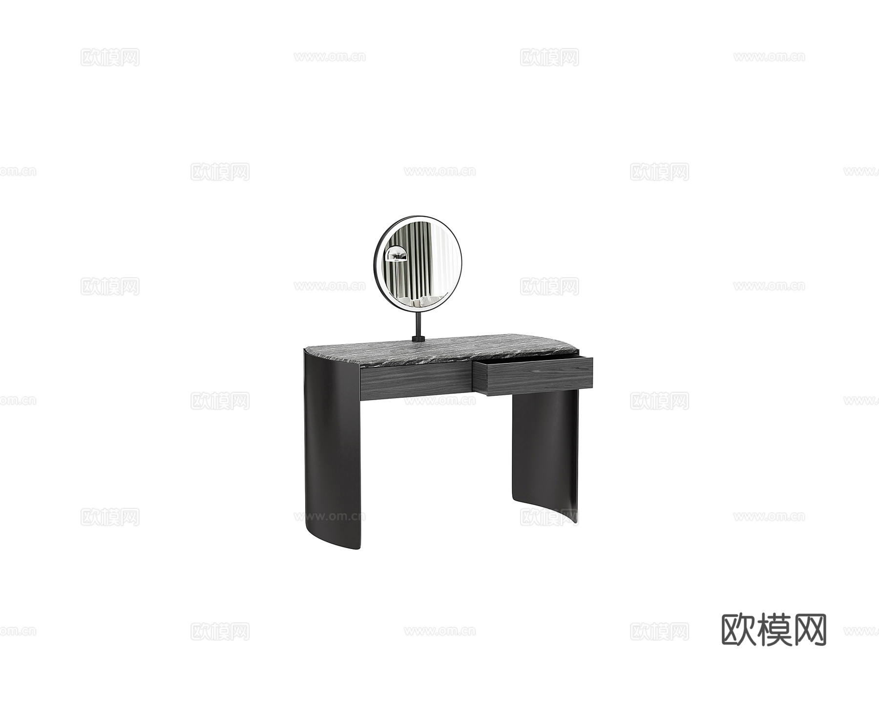 giorgio 意式梳妆台3d模型下载（渲染图3）