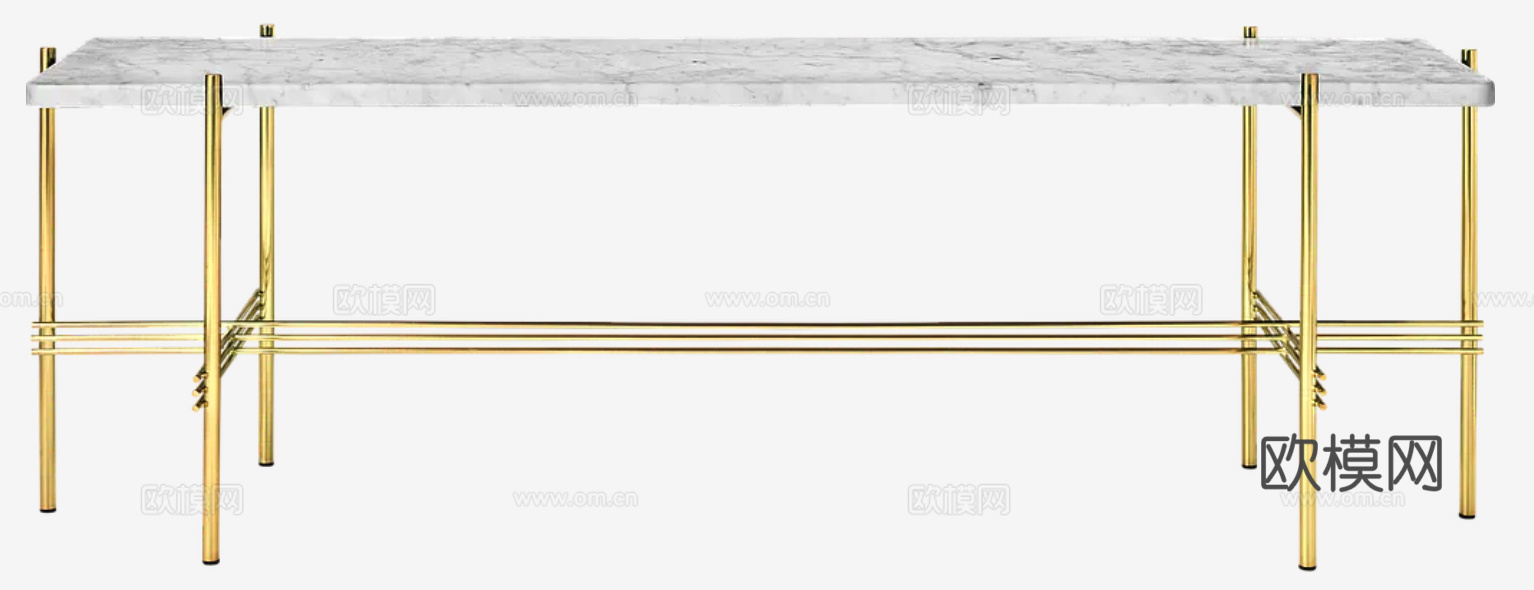 GUBI 茶几3d模型下载（渲染图4）