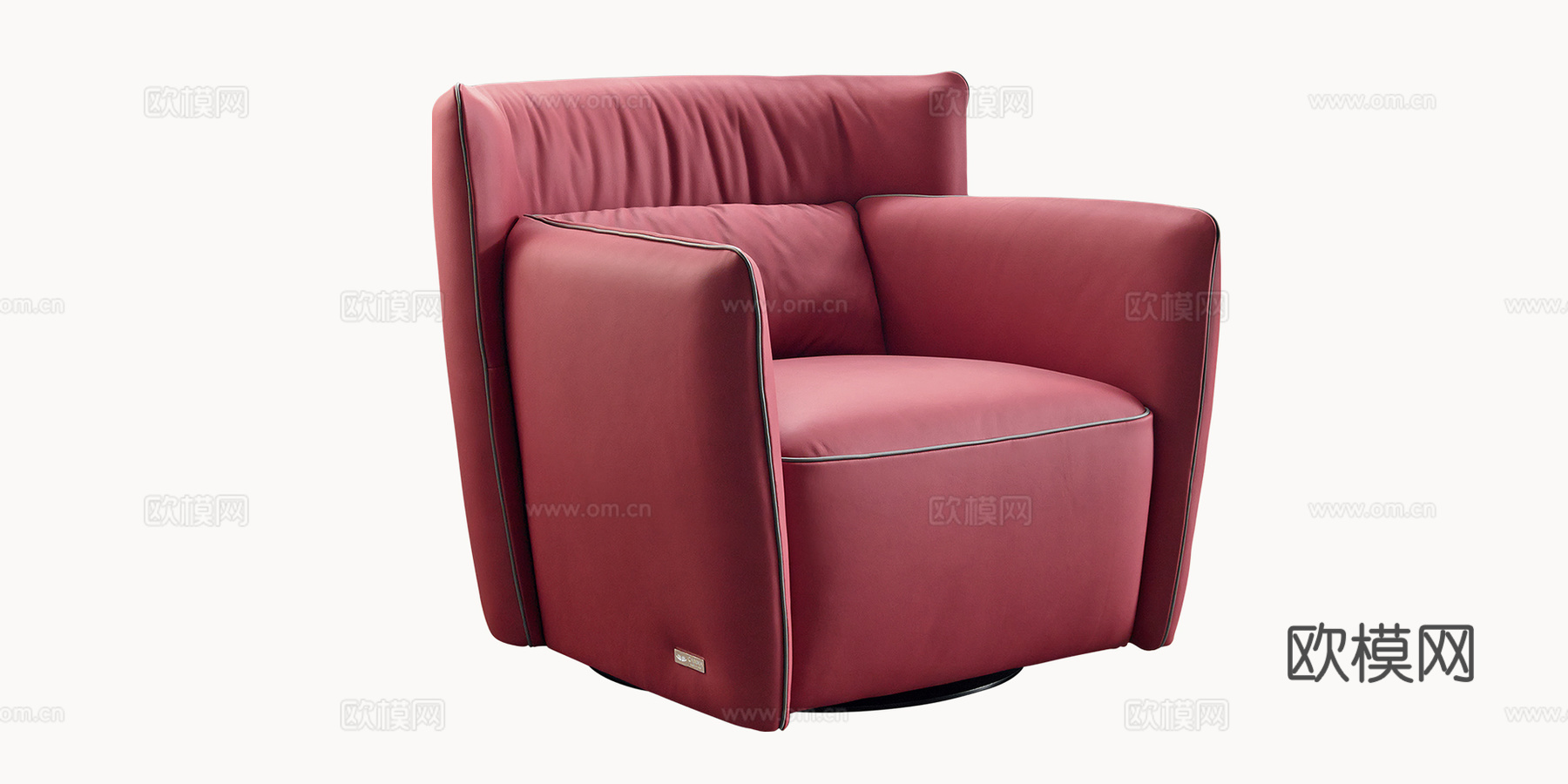 GAMMA 单人沙发3d模型下载（渲染图2）