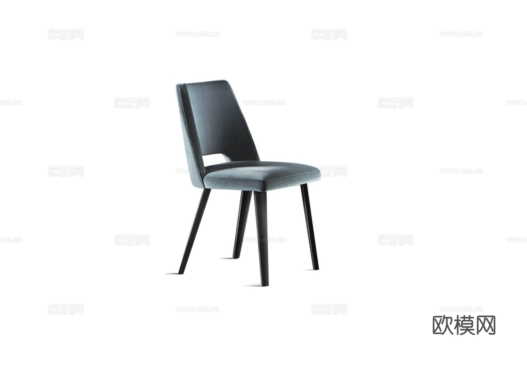 Gallotti&Radice 餐椅3d模型下载（渲染图1）