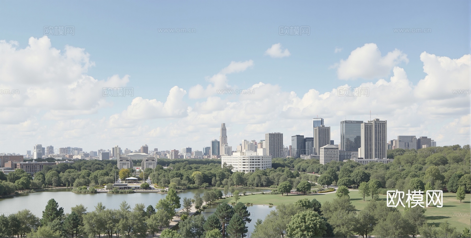 现代城市外景白天城市外景都市外景