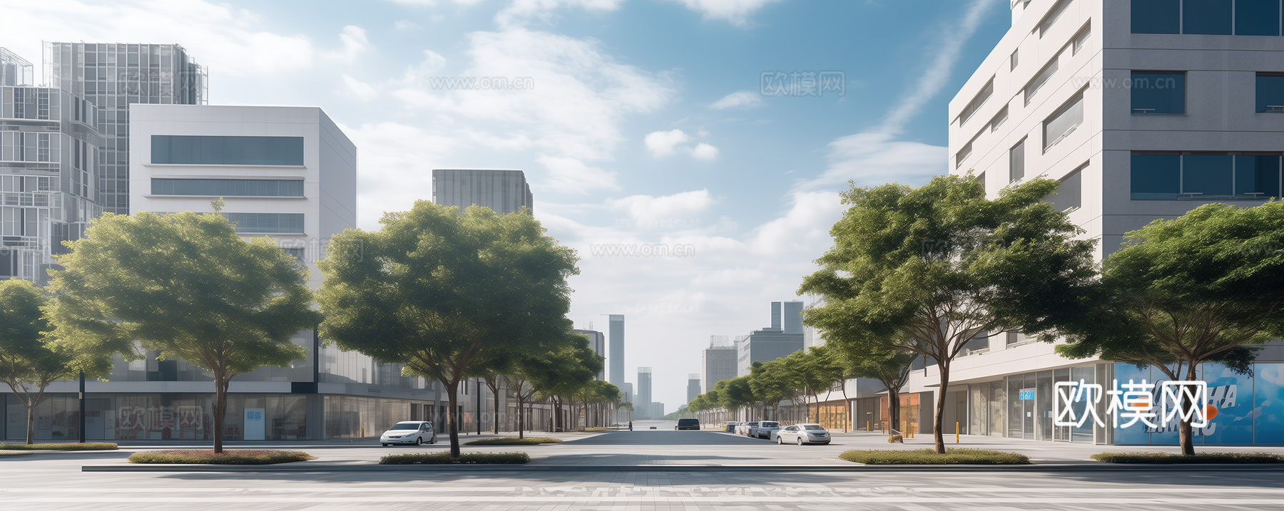 现代城市外景白天城市外景都市外景