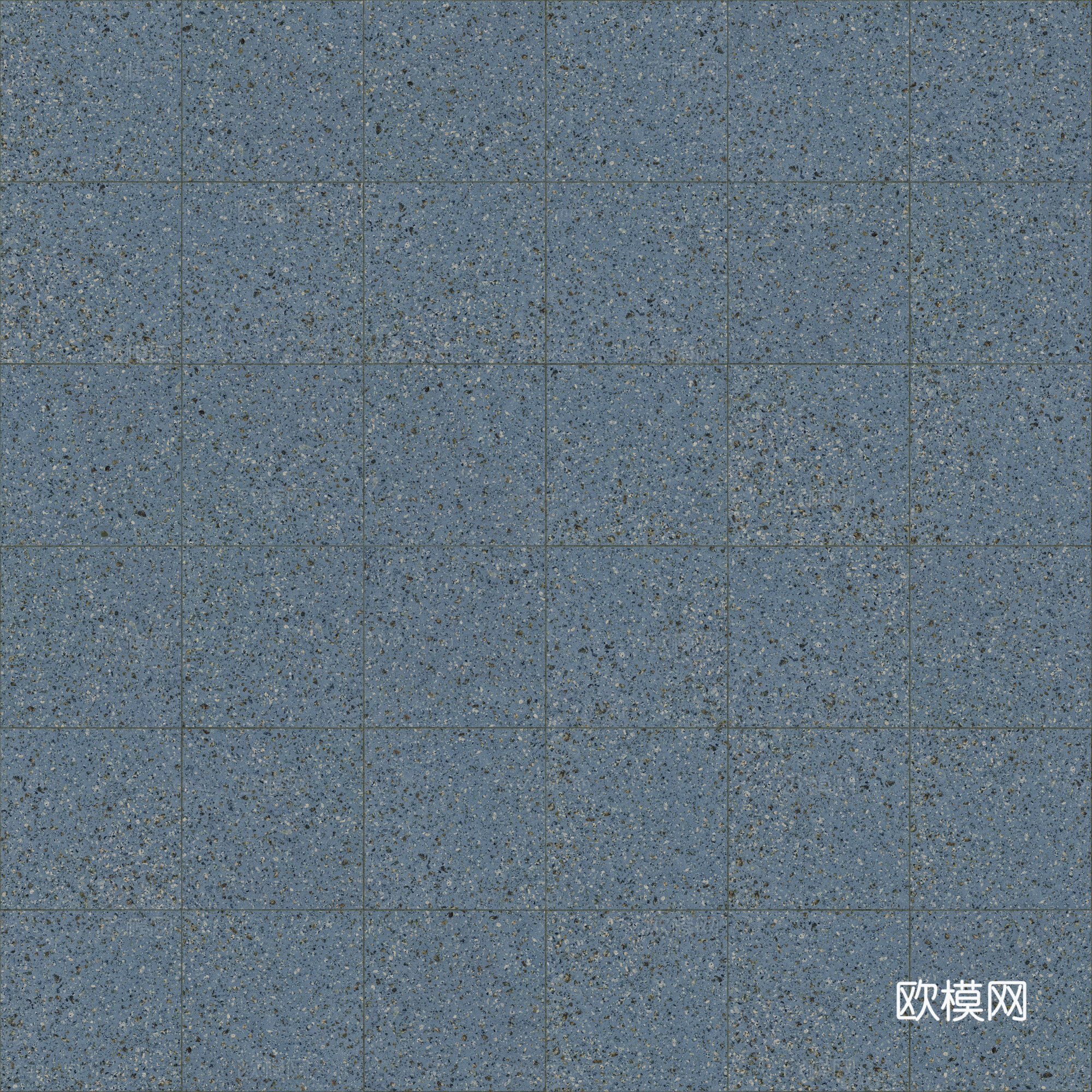 无缝复古蓝灰水磨石砖 马卡龙高级蓝灰水磨石