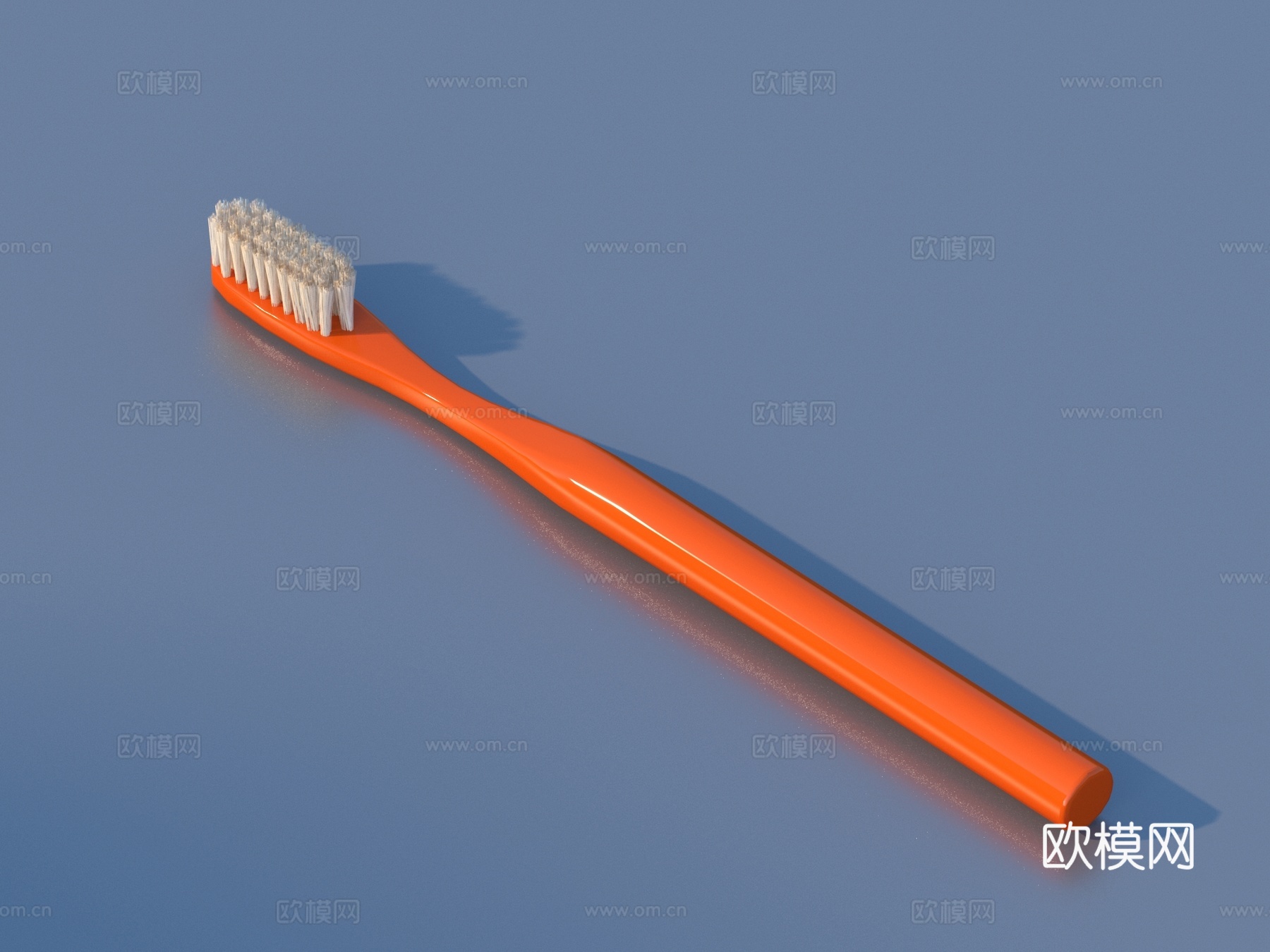 牙刷 清洁用品3d模型