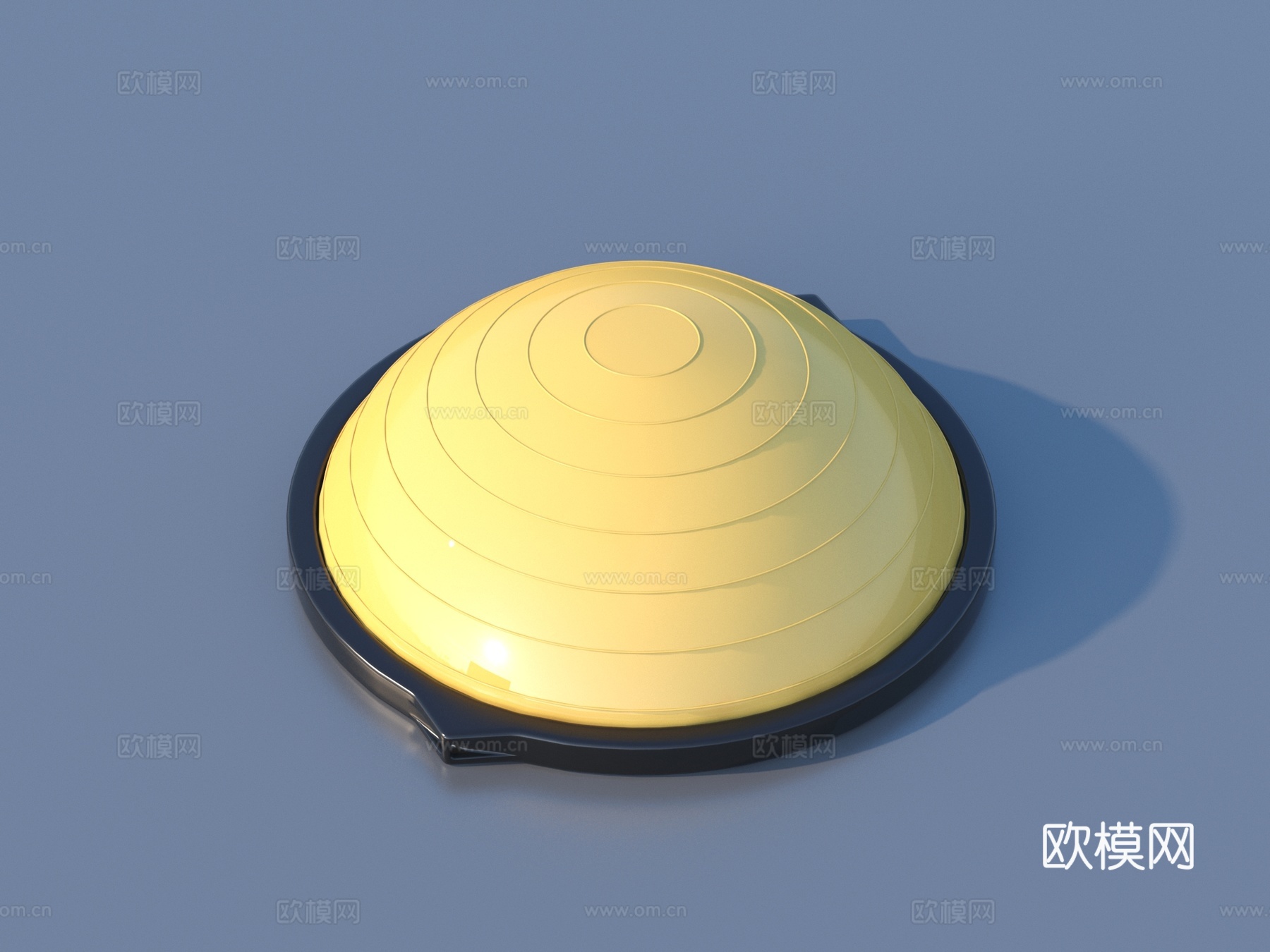 瑜伽垫 塑料垫 软垫 垫子3d模型