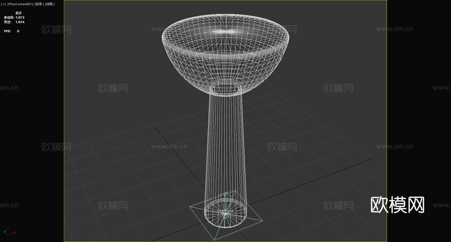 凳子 木凳 坐凳 实木凳3d模型
