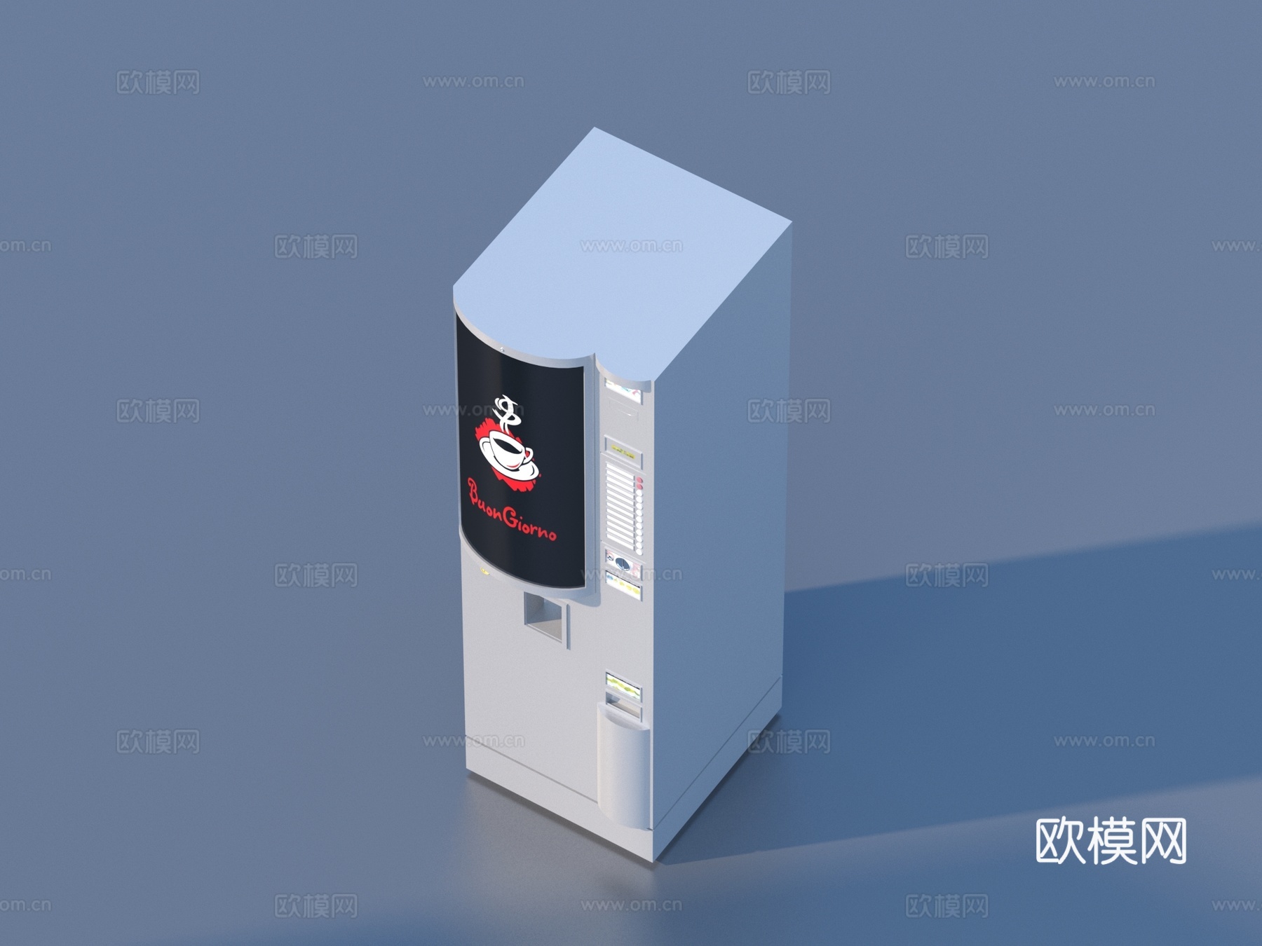 咖啡机 厨具 小品3d模型