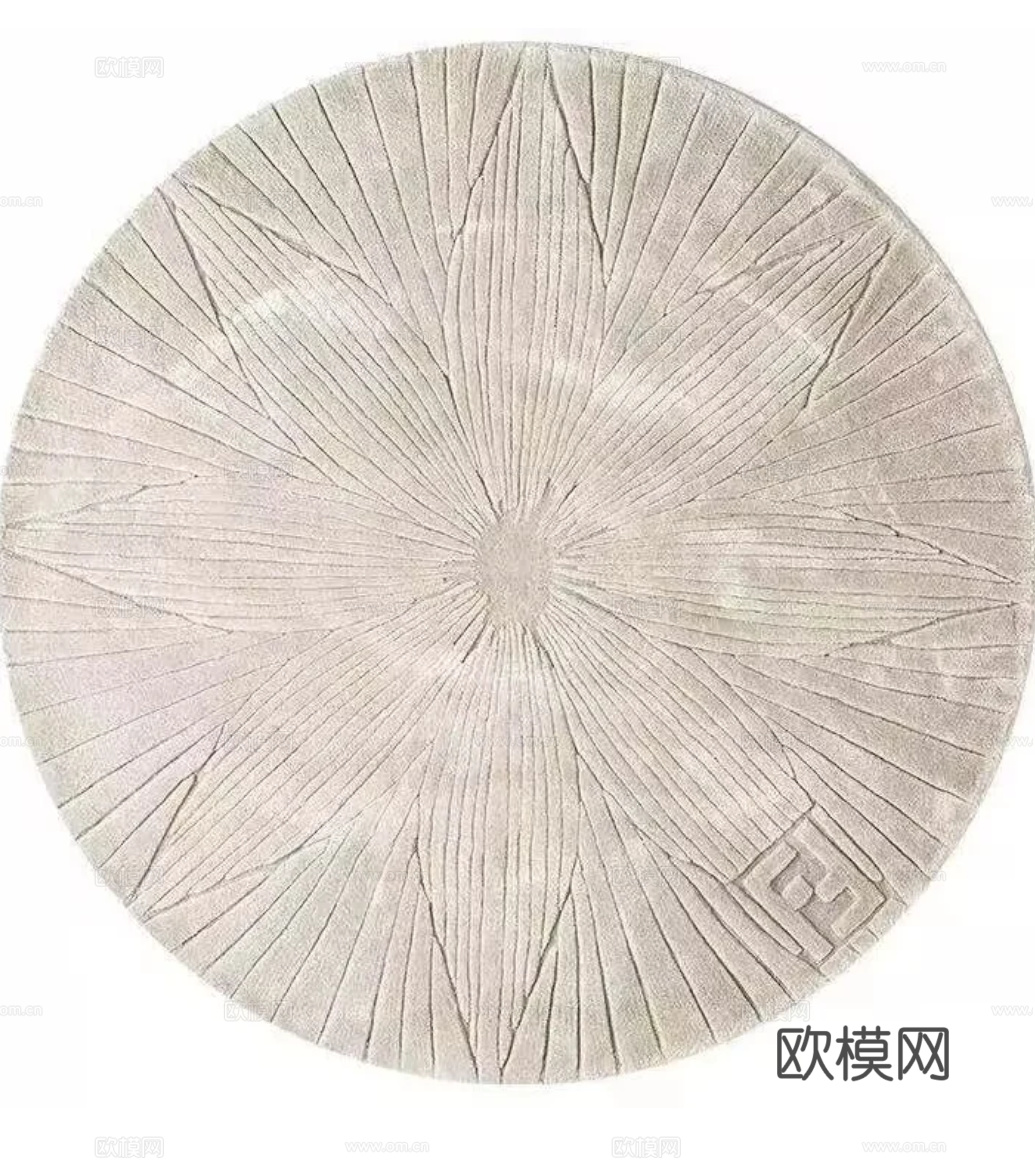现代简约圆形 地毯块毯