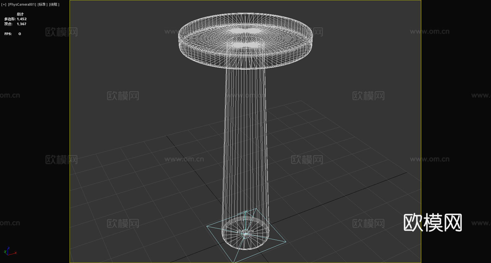 凳子 木凳 圆凳 高凳 坐凳3d模型