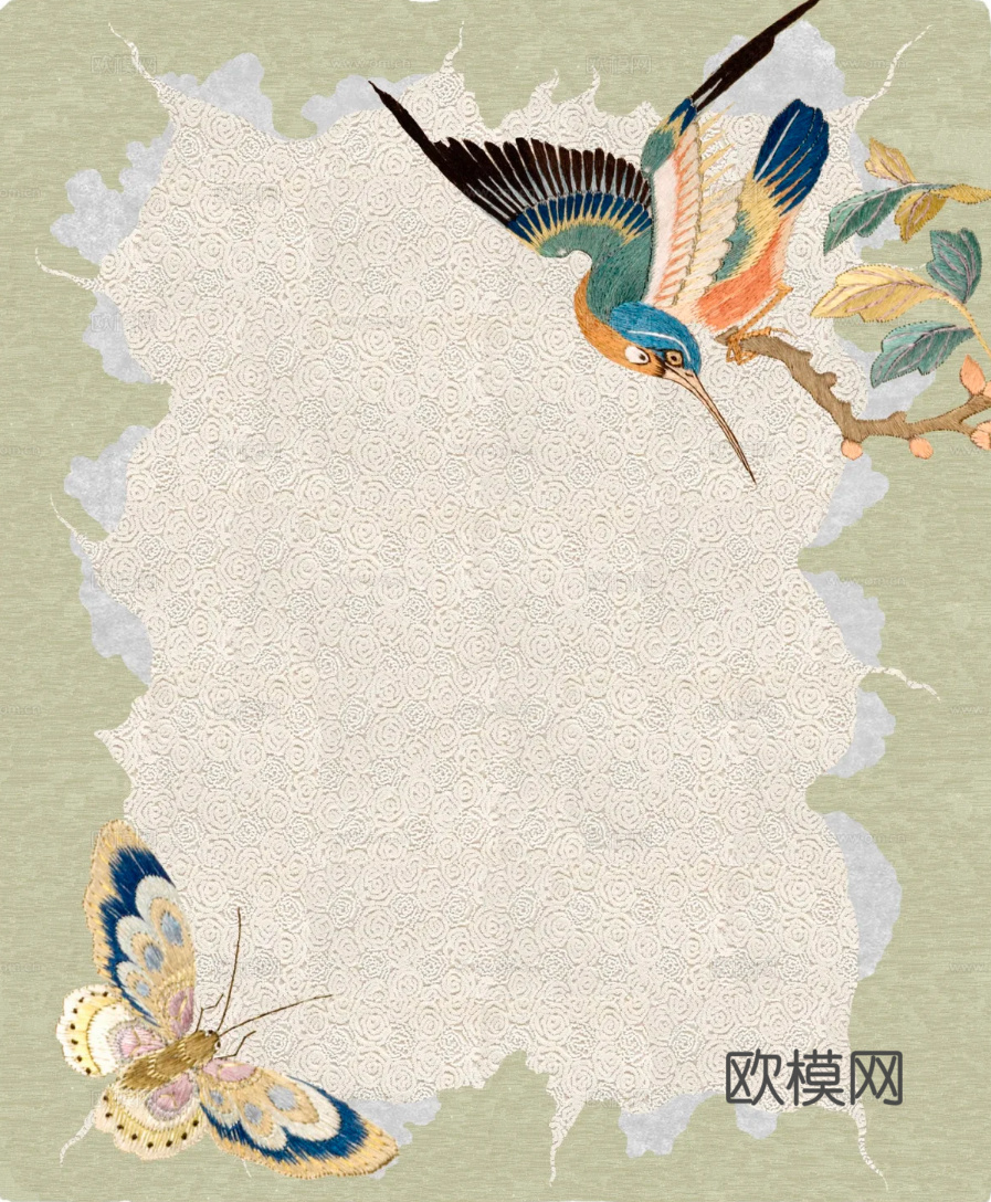 中式新中式地毯块毯方毯挂毯