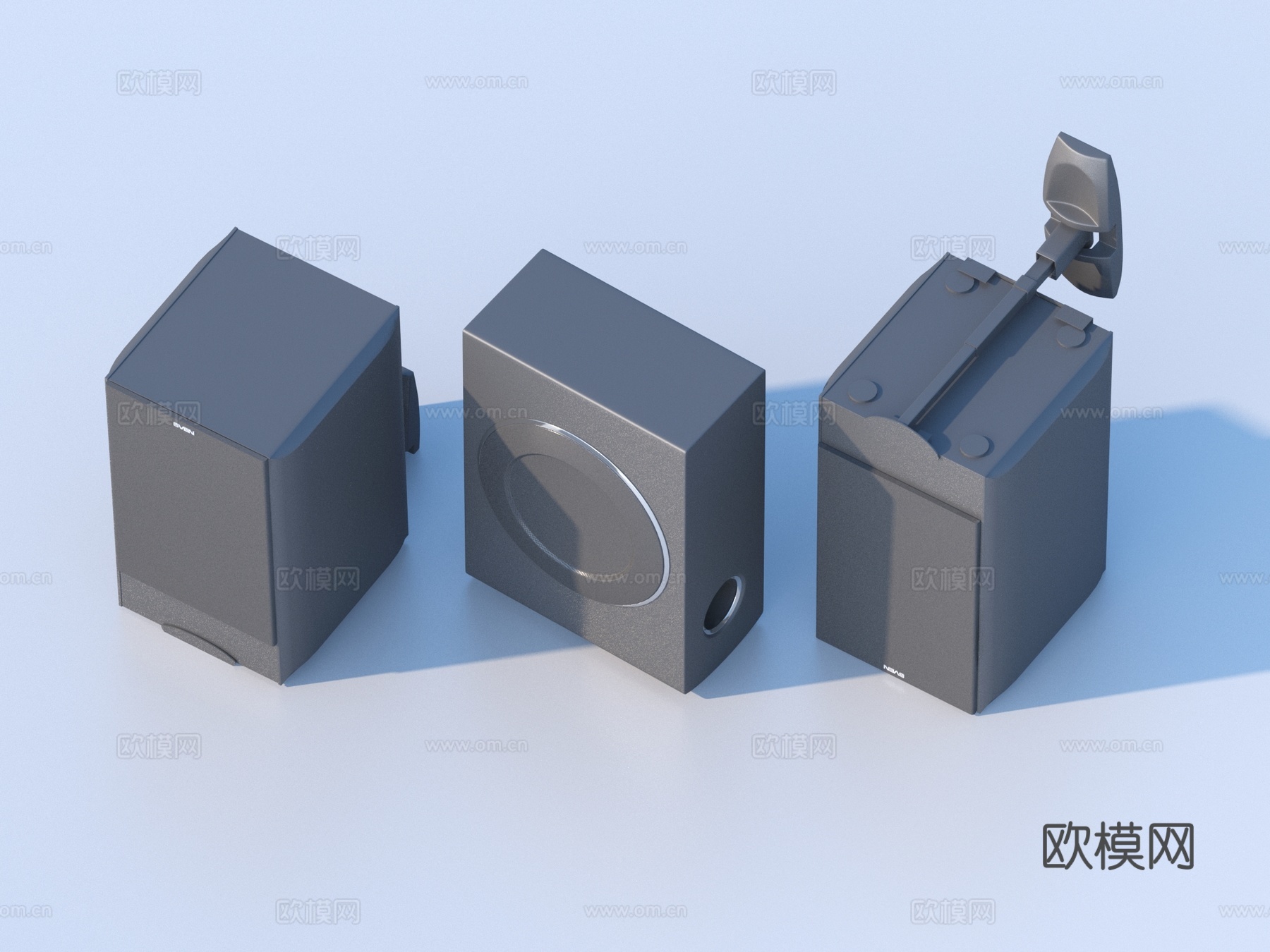 音响 音箱 蓝牙音箱3d模型