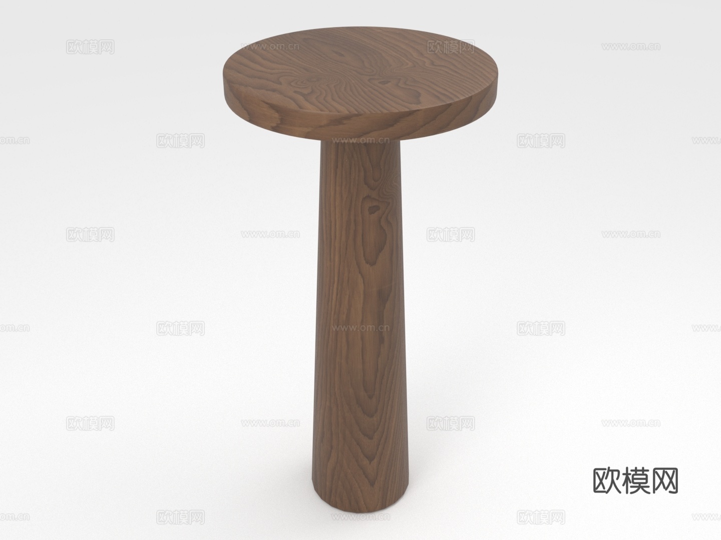 凳子 木凳 圆凳 高凳 坐凳3d模型
