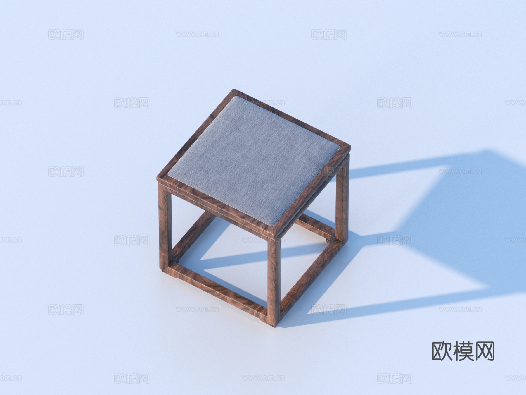 凳子 沙发凳 换鞋凳 矮凳 木凳3d模型