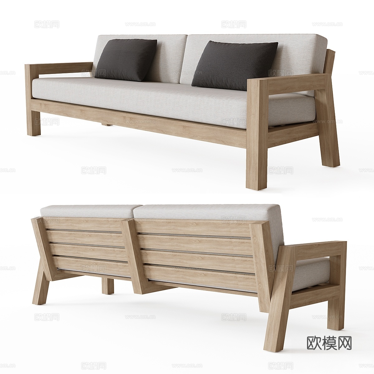 90 BONAIRE 沙发3d模型下载