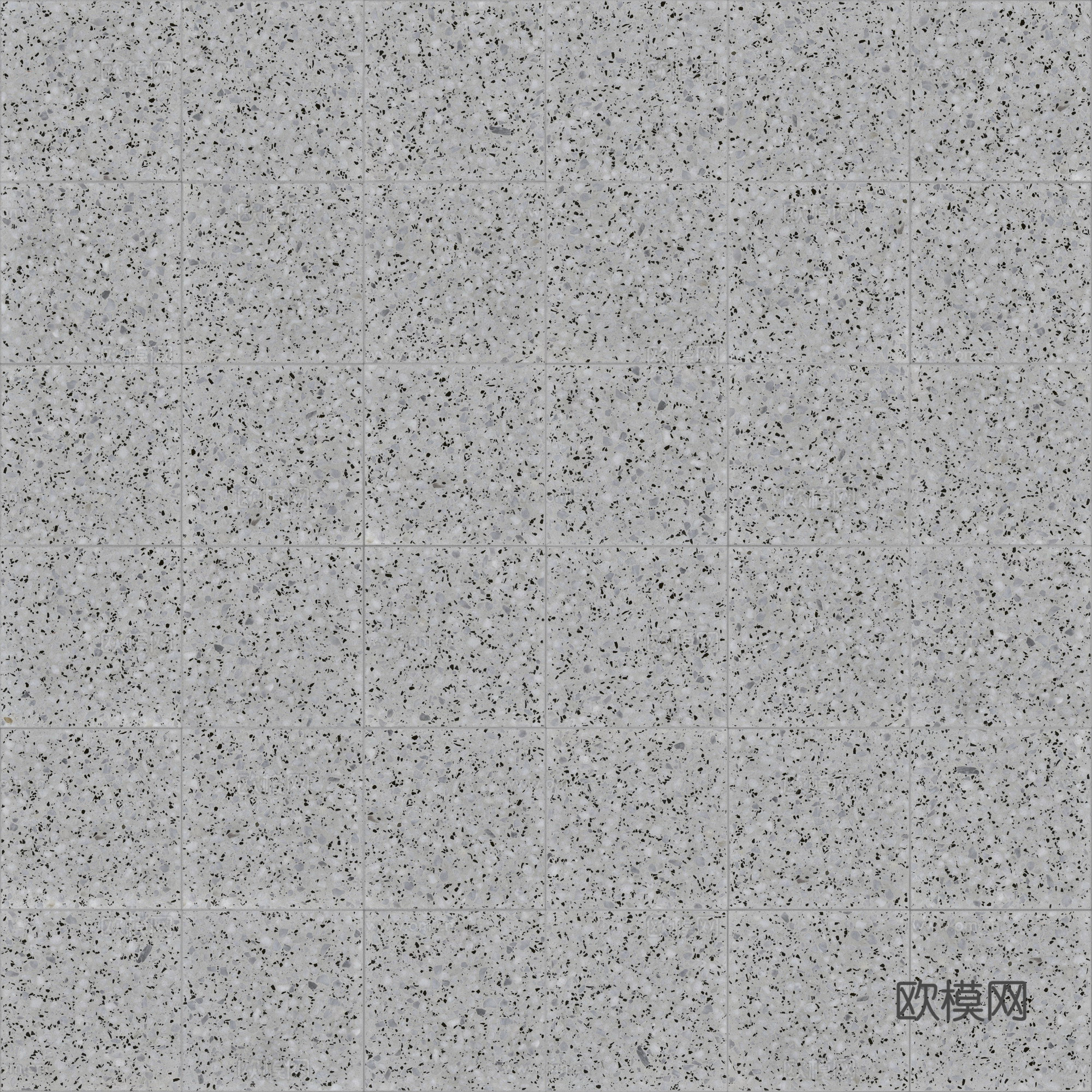 无缝预制灰色水磨石砖 浅灰水磨石