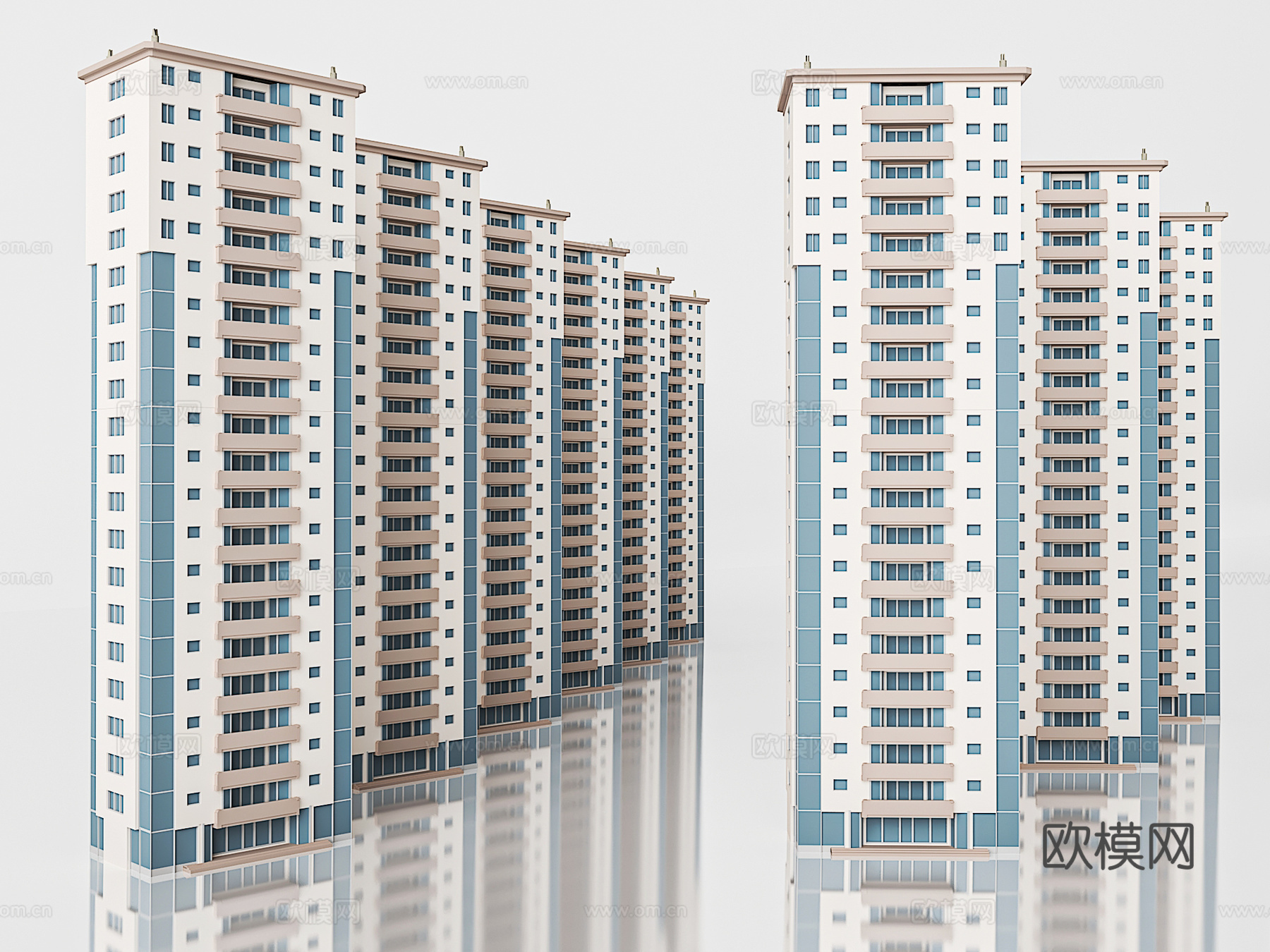 建筑外观3d模型
