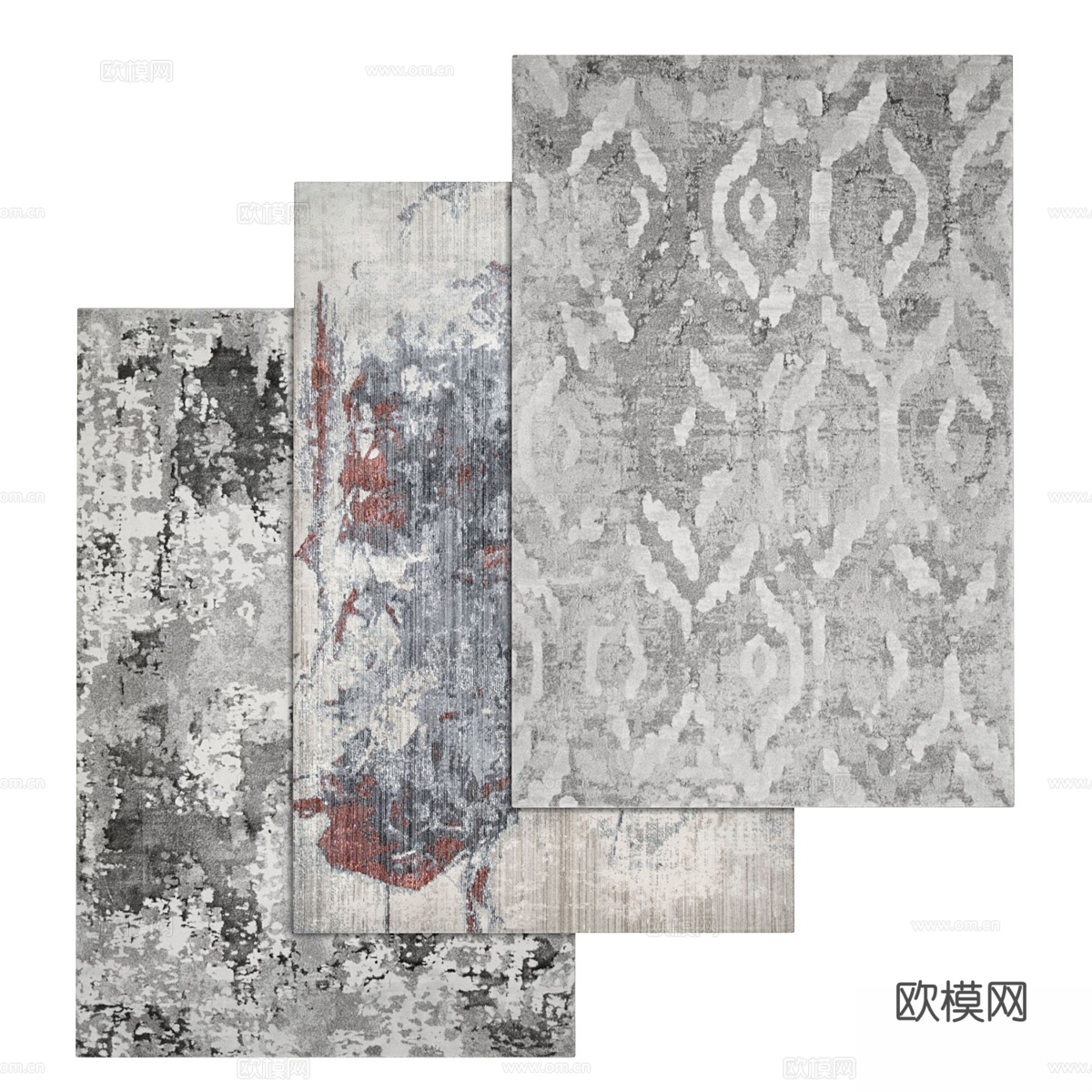 地毯套装 12523d模型