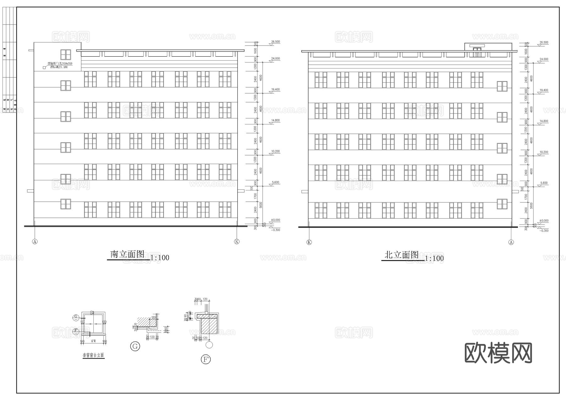 电子厂建筑图cad施工图