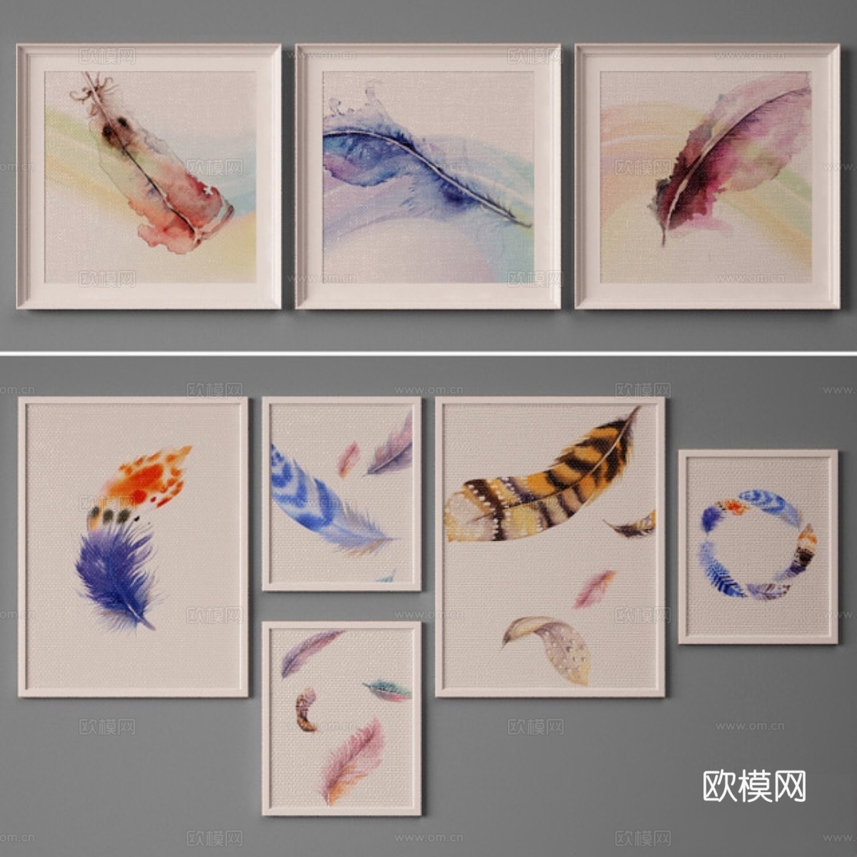 画作收藏-843d模型