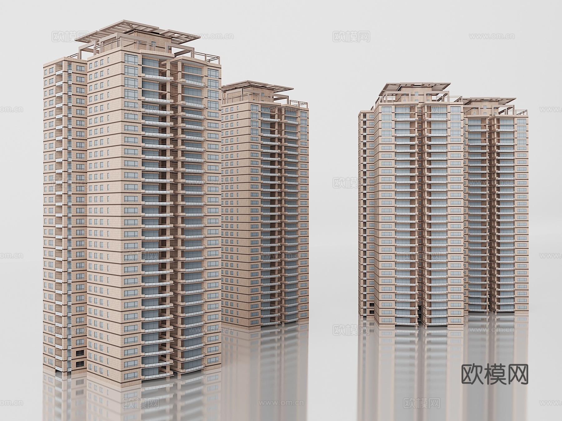 建筑外观3d模型