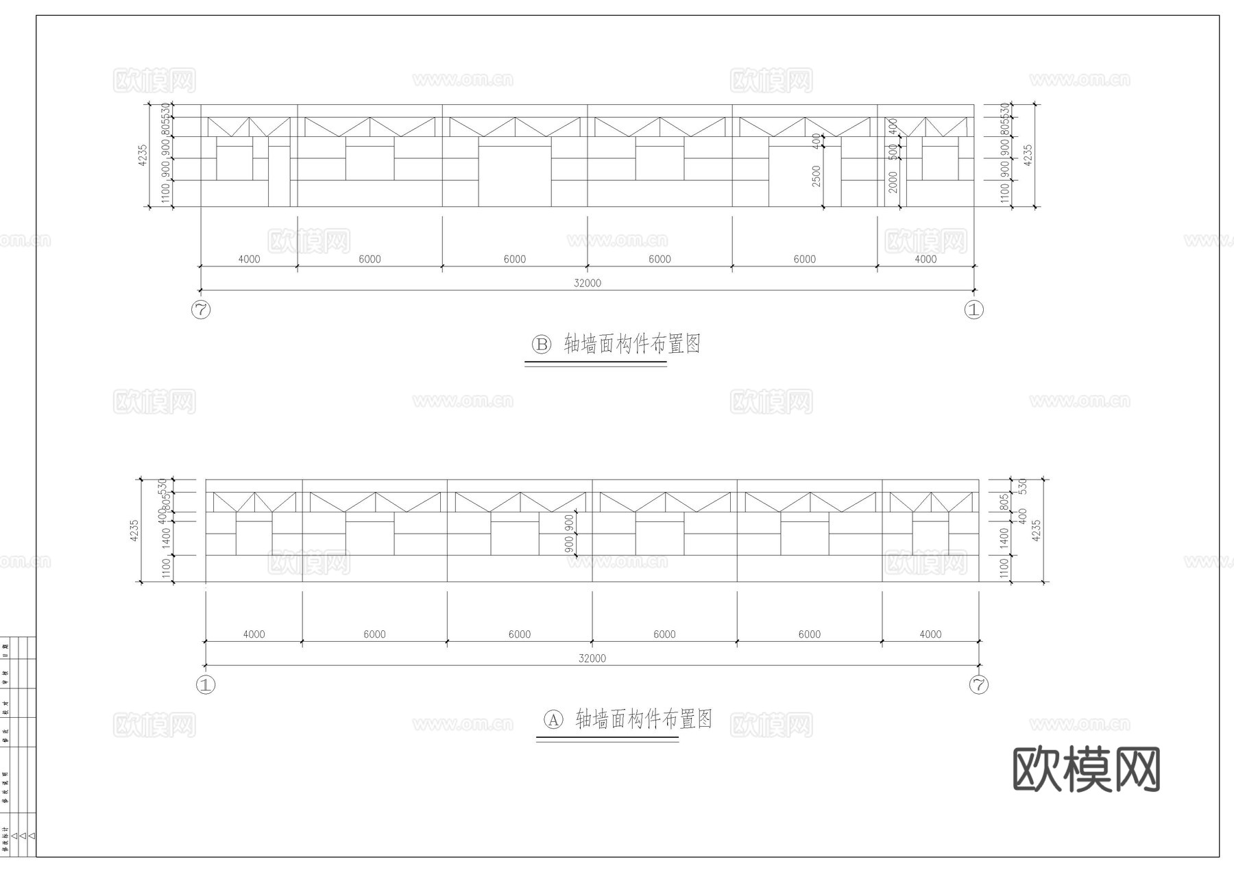 工地临时设施建施cad施工图