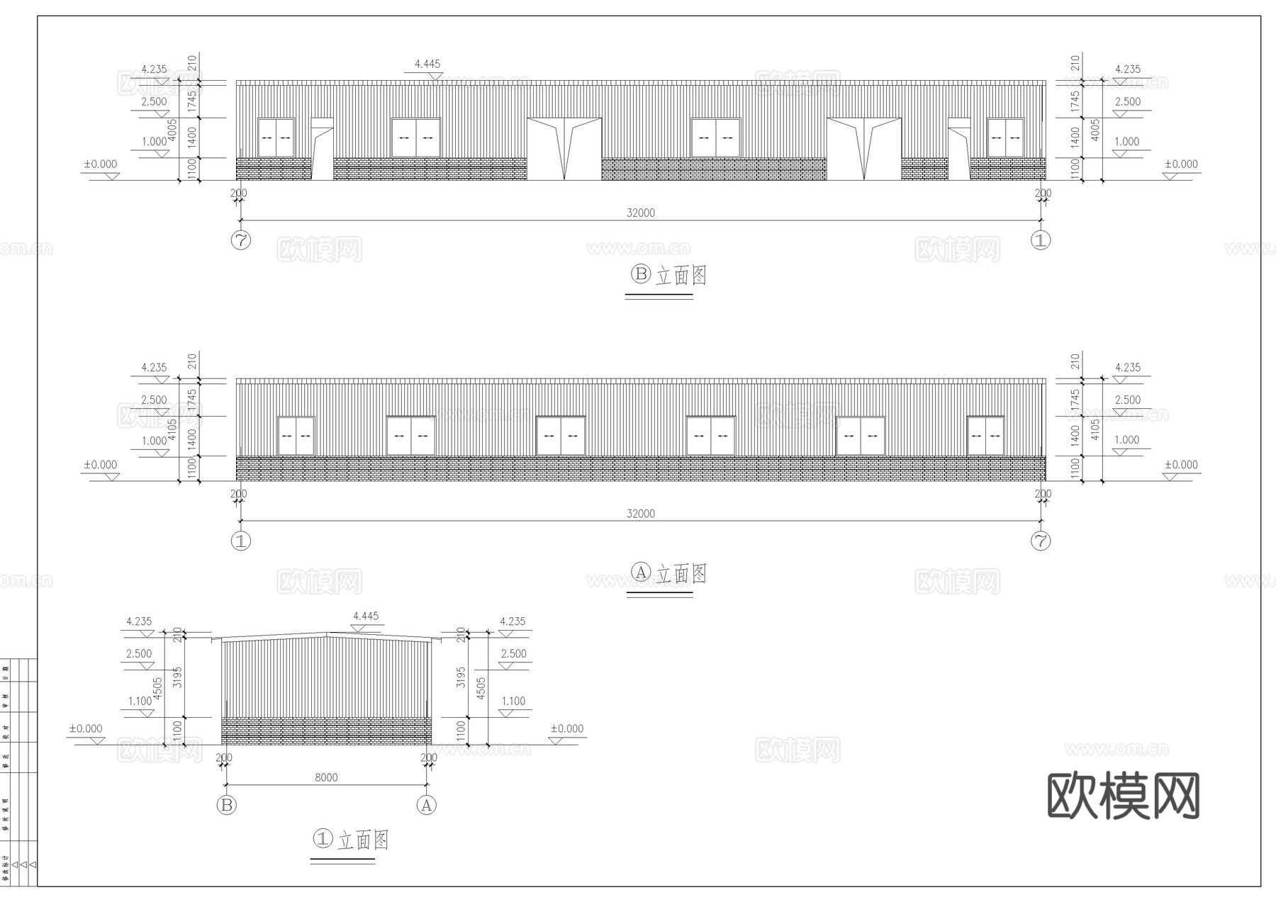 工地临时设施建施cad施工图