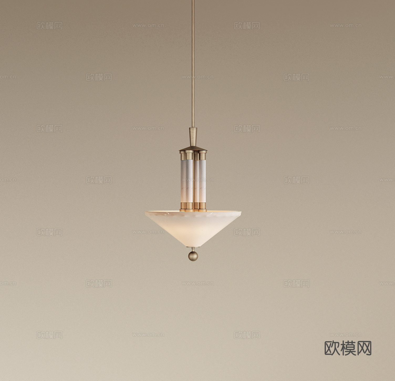 现代床头吊灯 轻奢吊灯 餐厅吊灯 镜前吊灯 艺术吊灯3d模型