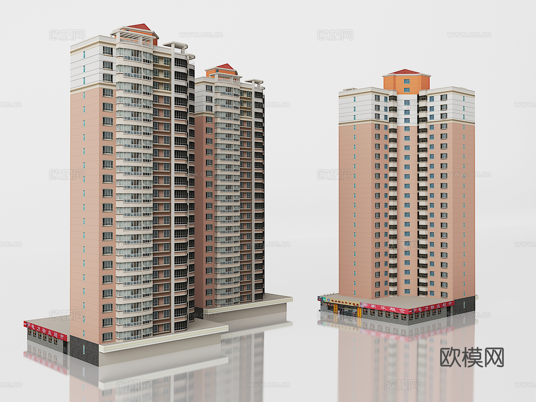 建筑外观3d模型
