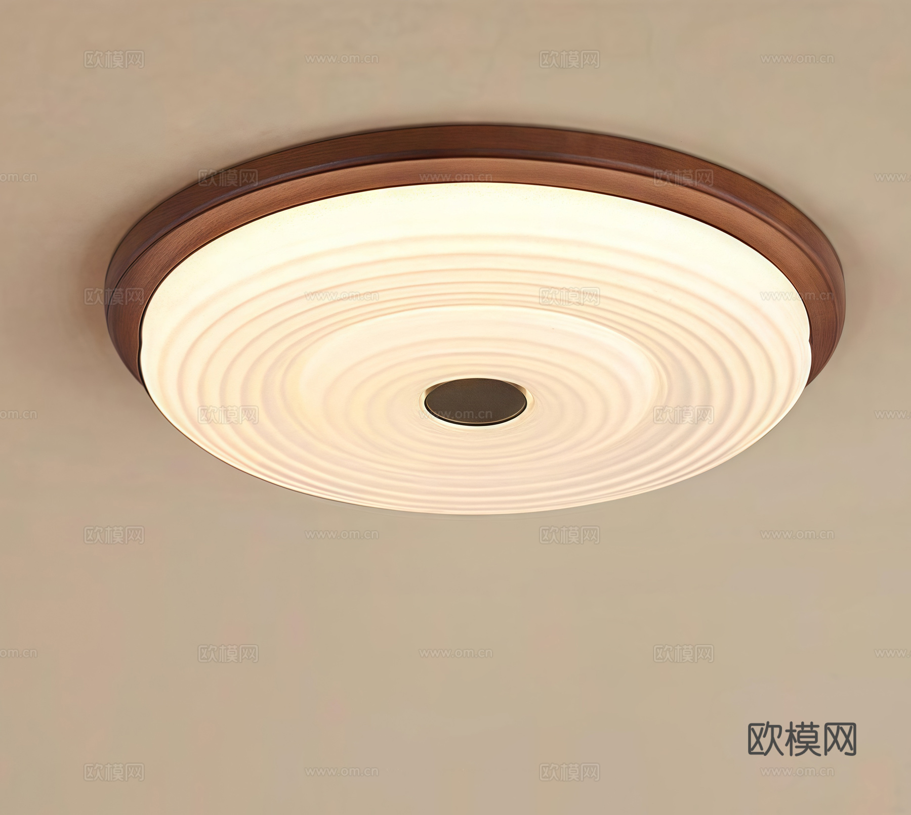 中古吸顶灯 装饰灯su模型