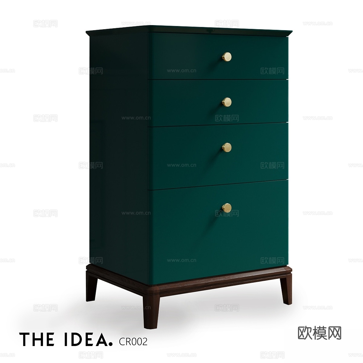 OM THE-IDEA 高抽屉柜 CRYSTAL 0023d模型
