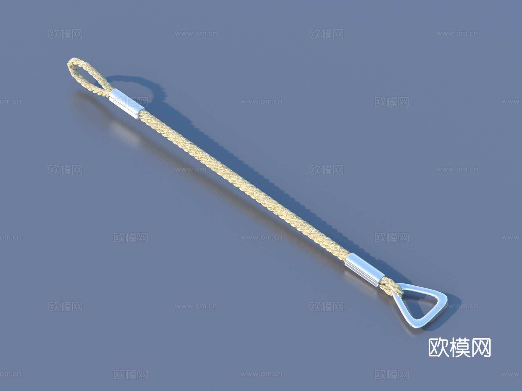 绳子 绳结 麻绳 生活用品3d模型