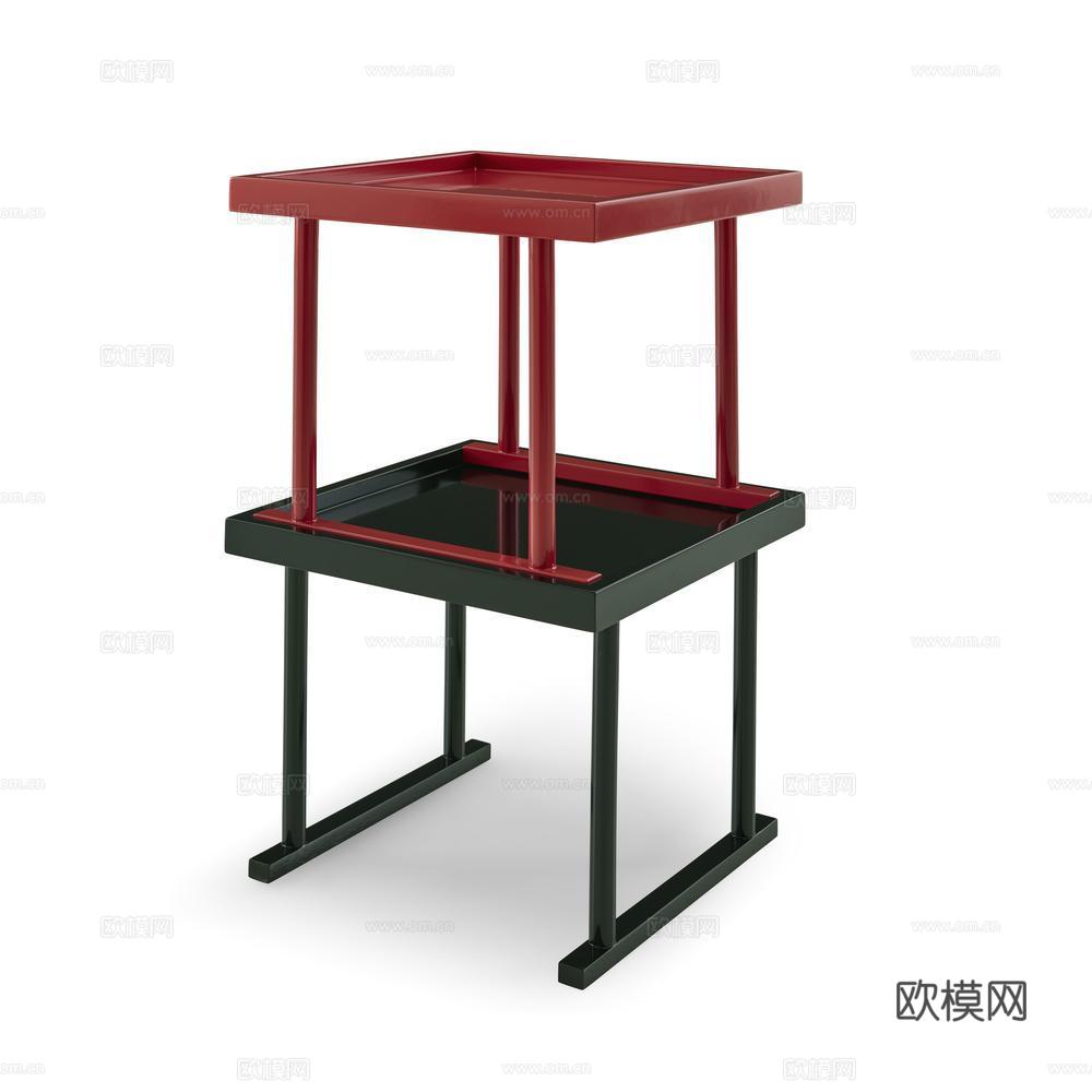 ligne roset 角几 边几3d模型下载（渲染图1）