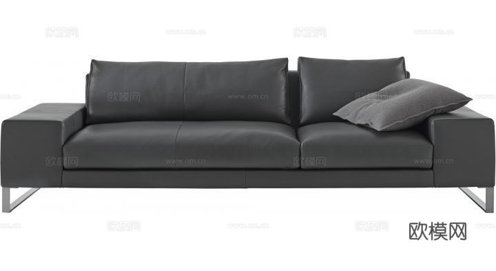 ligne roset 双人沙发3d模型下载（渲染图4）