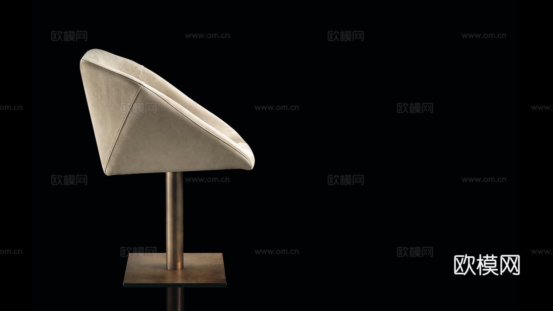 HENGE 休闲椅3d模型下载（渲染图2）