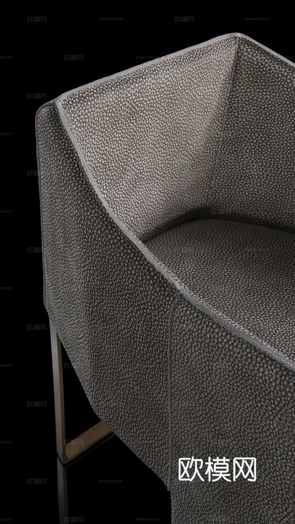 HENGE 意式餐椅3d模型下载（渲染图2）
