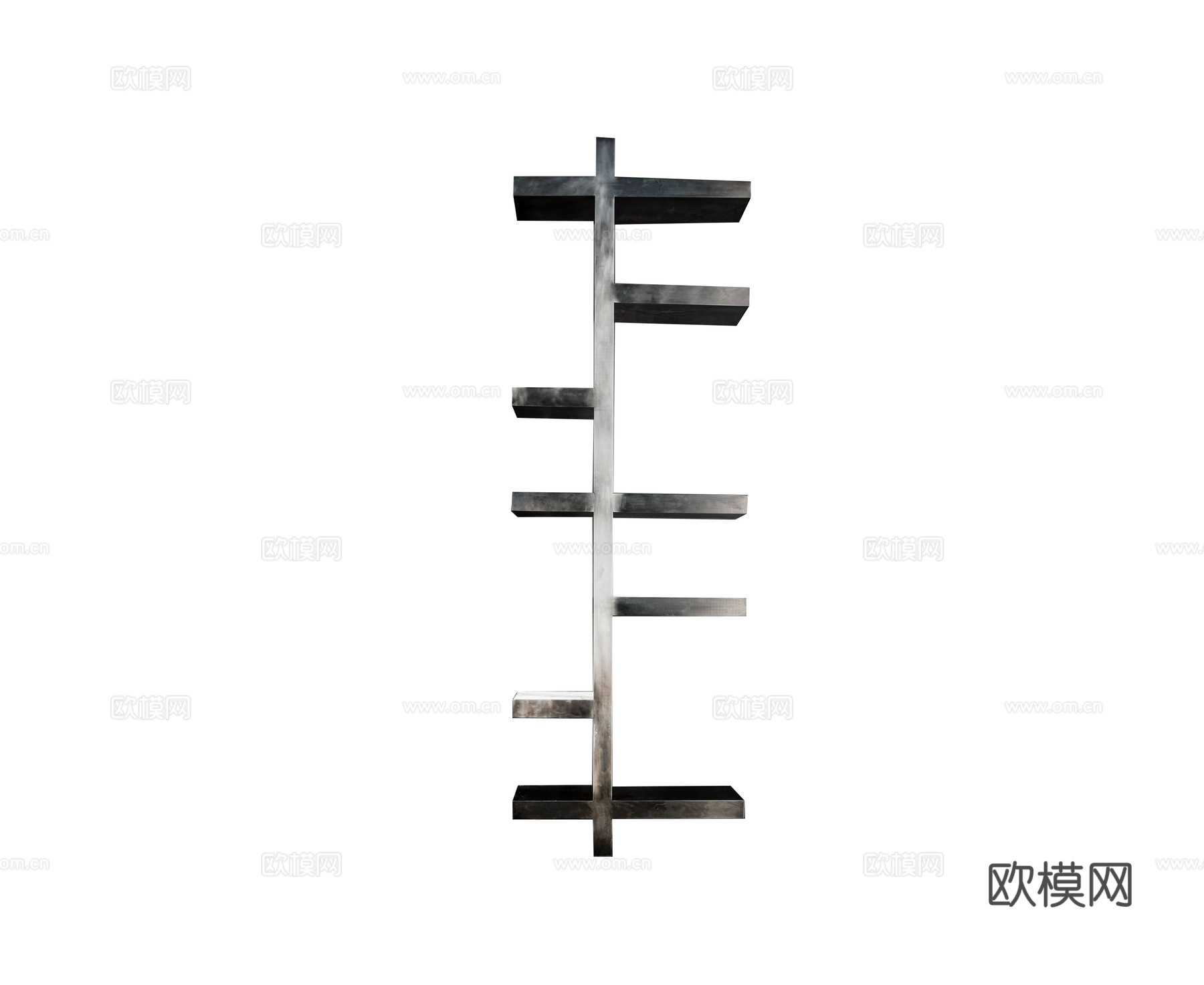 HENGE 壁挂书架3d模型下载（渲染图1）