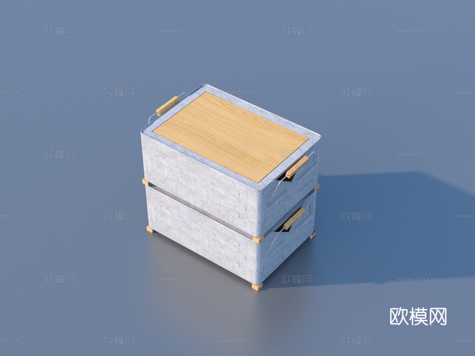 箱子 收纳箱3d模型