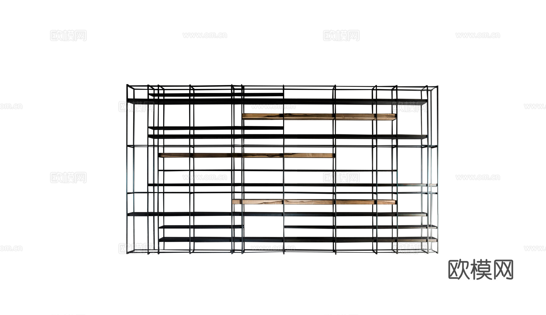 HENGE 书架3d模型下载