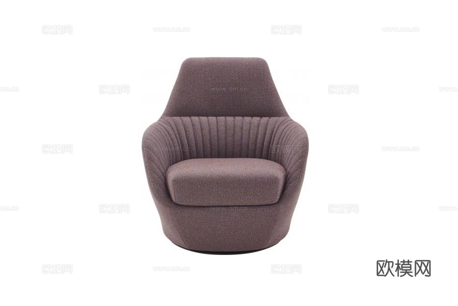 ligne roset 单人沙发3d模型下载（渲染图1）