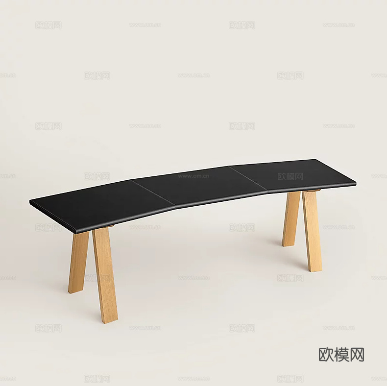 HERMES 床尾凳3d模型下载（渲染图9）