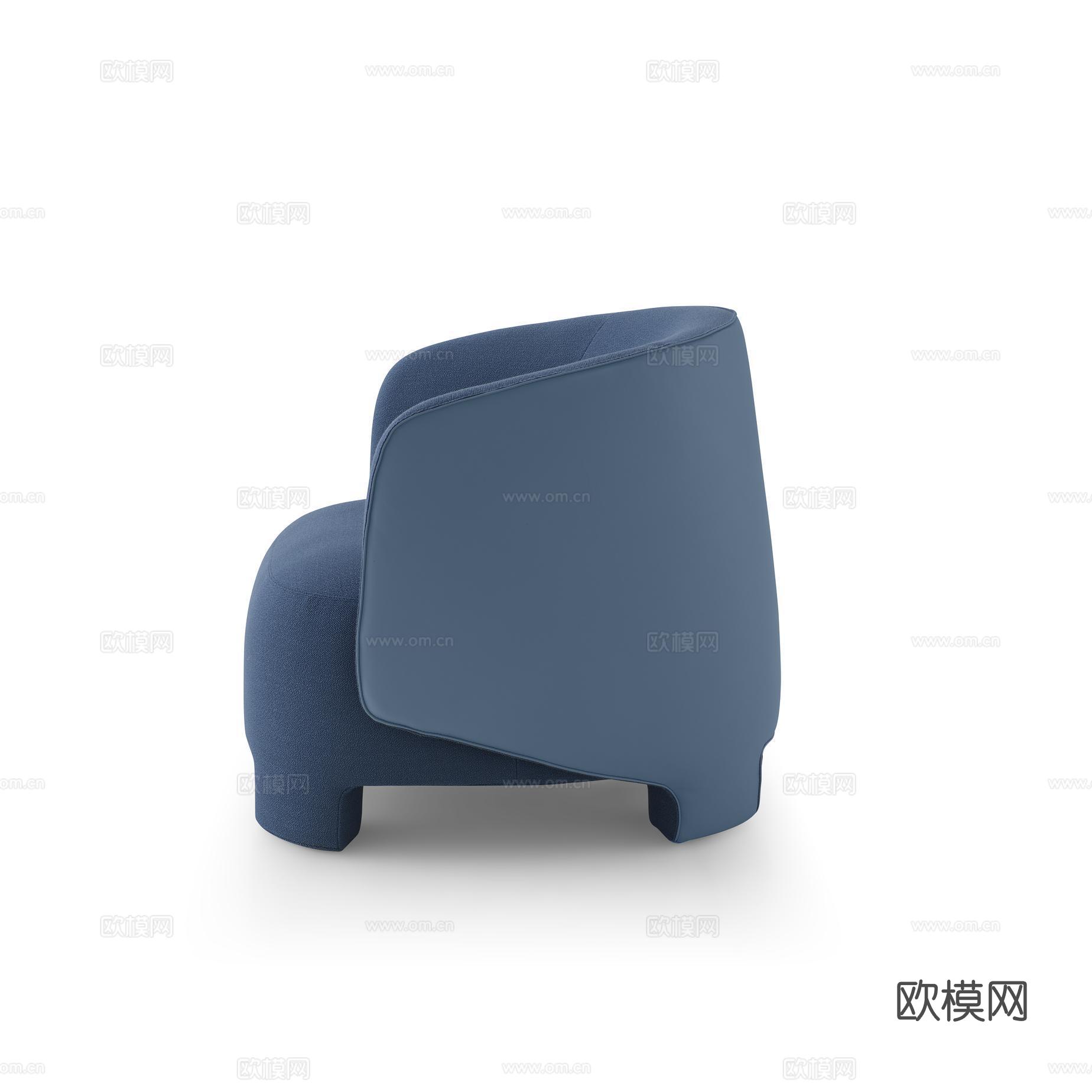 ligne roset 单人沙发3d模型下载（渲染图2）