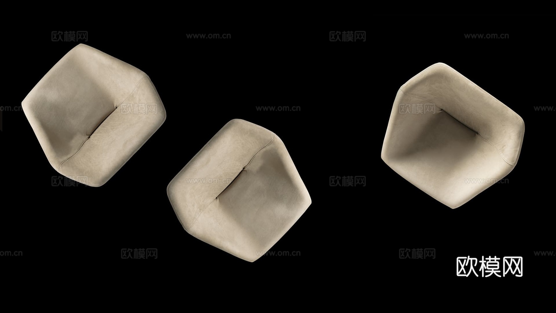 HENGE 休闲椅3d模型下载（渲染图4）