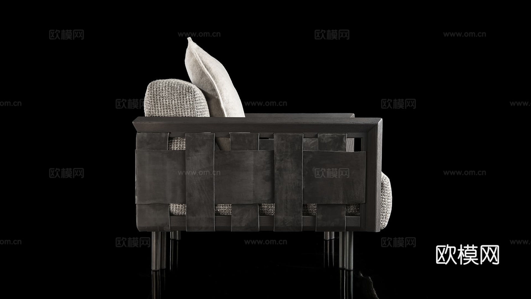 HENGE 三人沙发3d模型下载（渲染图4）