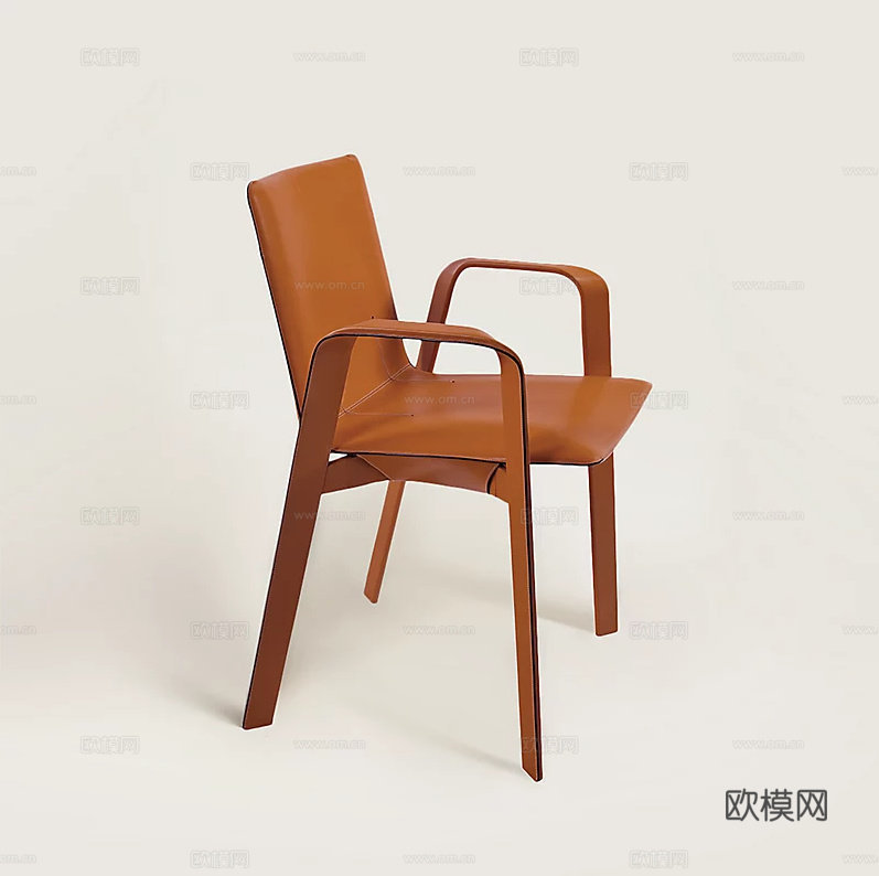 HERMES 餐椅3d模型下载（渲染图1）