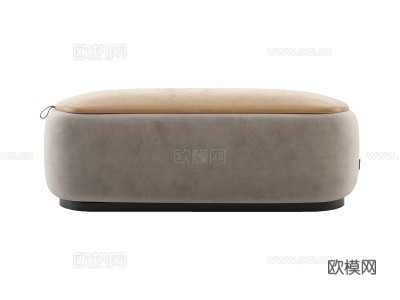 LASKASAS 床尾凳3d模型下载（渲染图1）