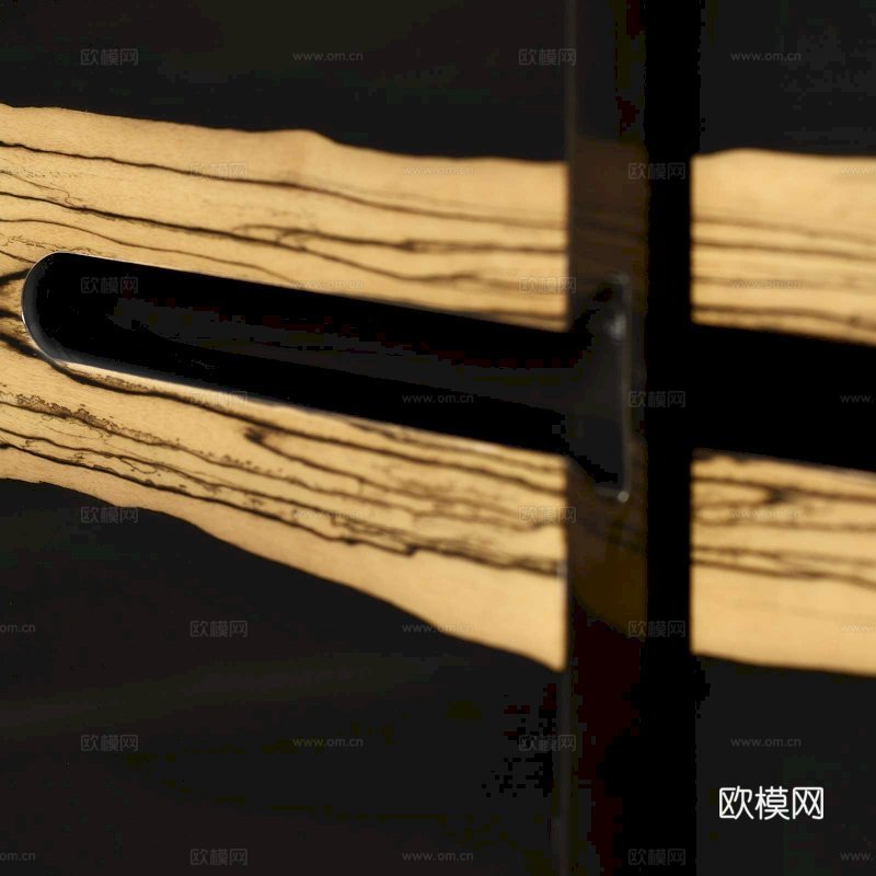 LIAIGRE 中古风电视柜3d模型下载（渲染图2）