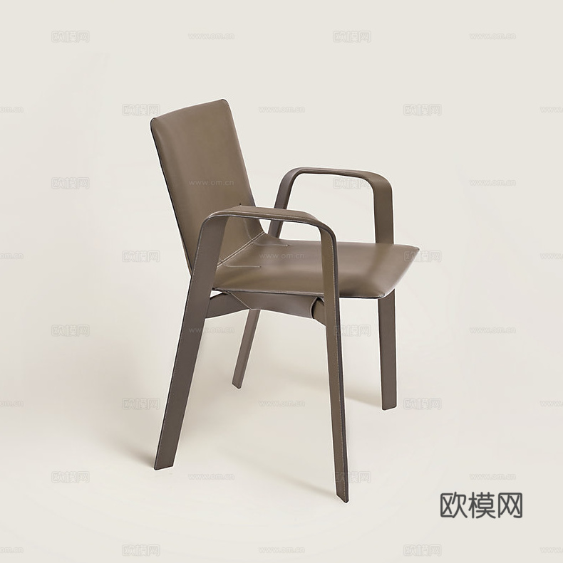 HERMES 餐椅3d模型下载（渲染图2）